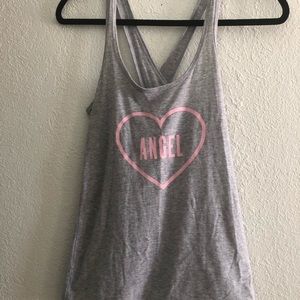 Victoria’s Secret grey and pink night shirt size small